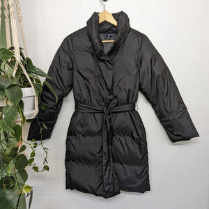 Gap long puffer coat